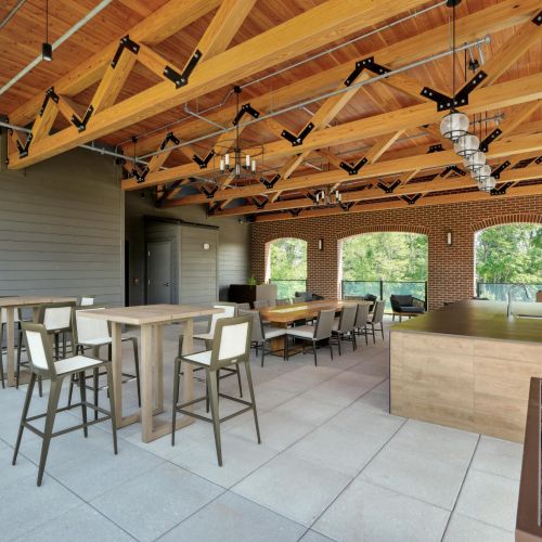 Rooftop terrace and bar 