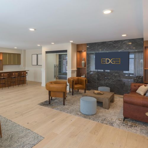 Clubroom with seating