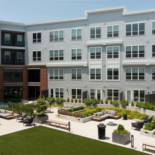 Courtyard with Seating