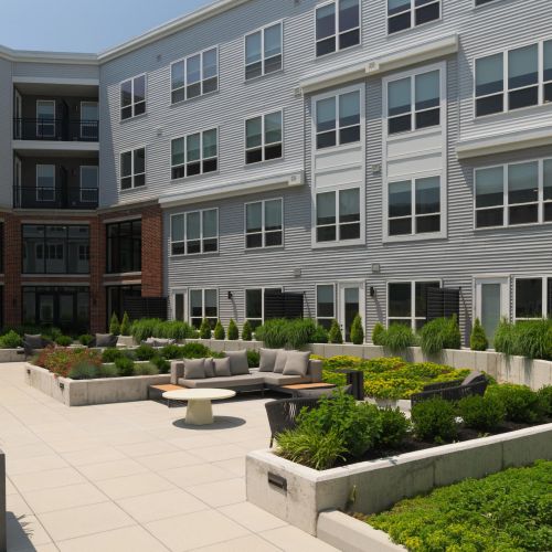 Courtyard with Seating