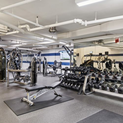 Get ready to have a great workout in our state of the art fitness center. 