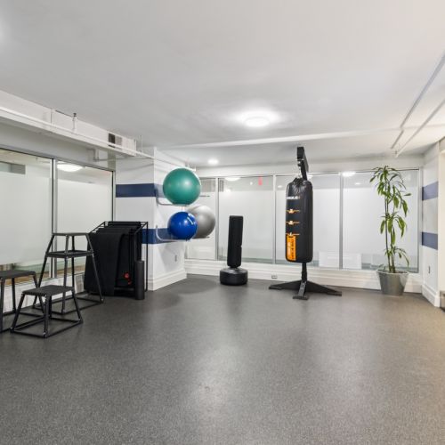 Plan a group workout with friends in our open area in the fitness center.