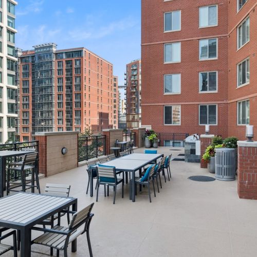 Have a cookout on our gas grill with family. 