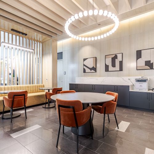 Lounge spaces filled with character	