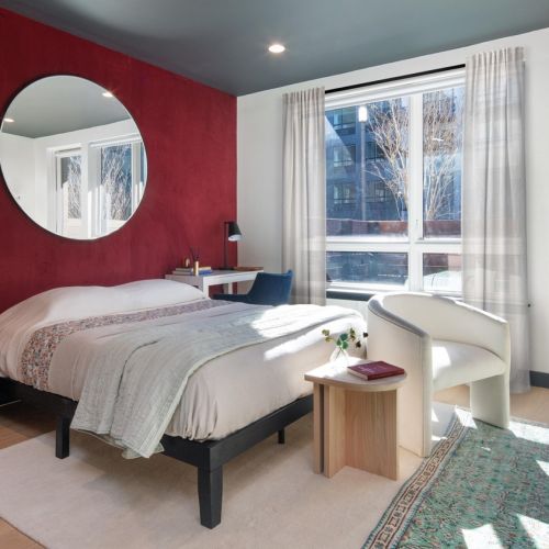 Bedroom with terrace access