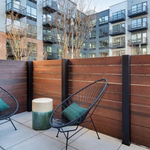 Outdoor private terrace