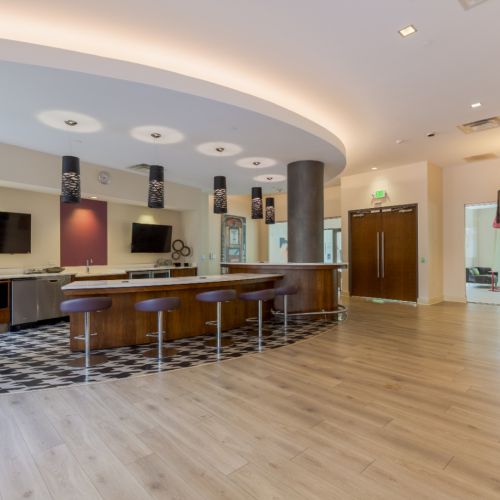 Step into a lobby filled with light, warmth, and modern style