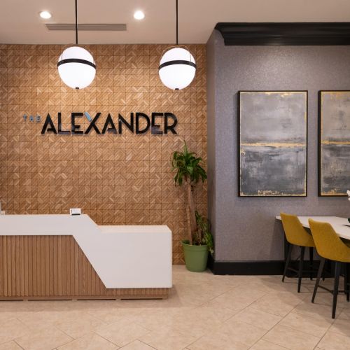 The Alexander Apartments : Concierge desk for your day to day community assistance