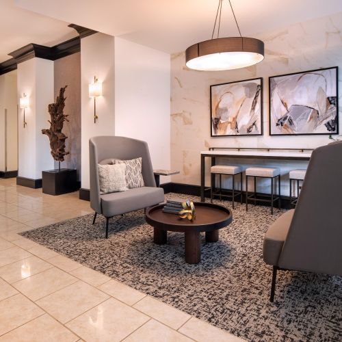 The perfect start to your day begins in the lobby