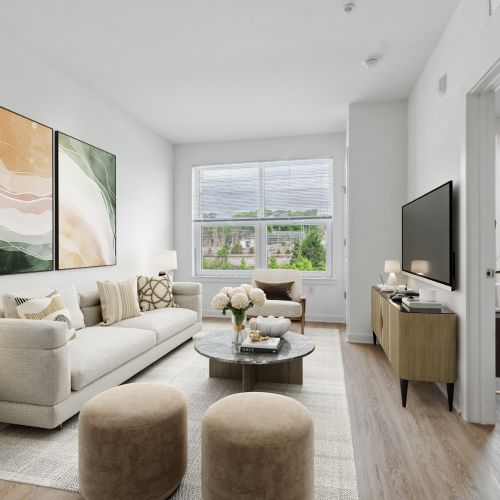 Light-filled and airy, this space invites connection and calm.