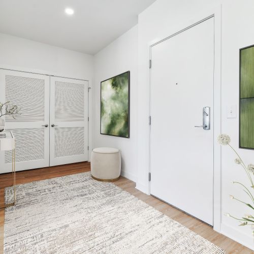 A sophisticated welcome designed to make a lasting impression.