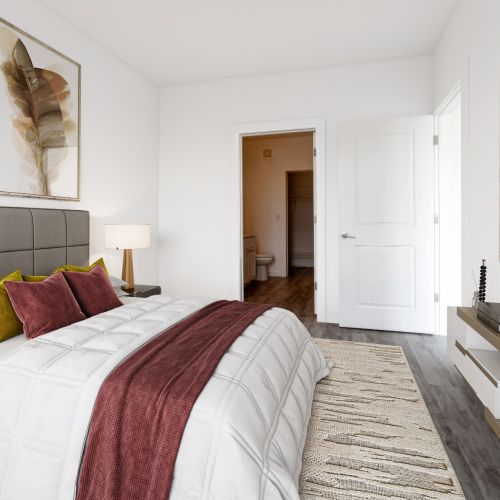 Designed for rest, with calming tones and refined finishes.