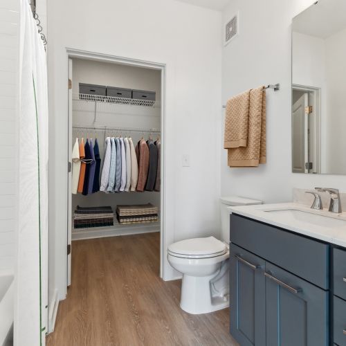 Clean lines and refined finishes elevate the daily routine.