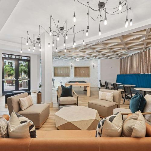 7th&Oak_LuxuryApartments_Clubroom_TampaFlorida