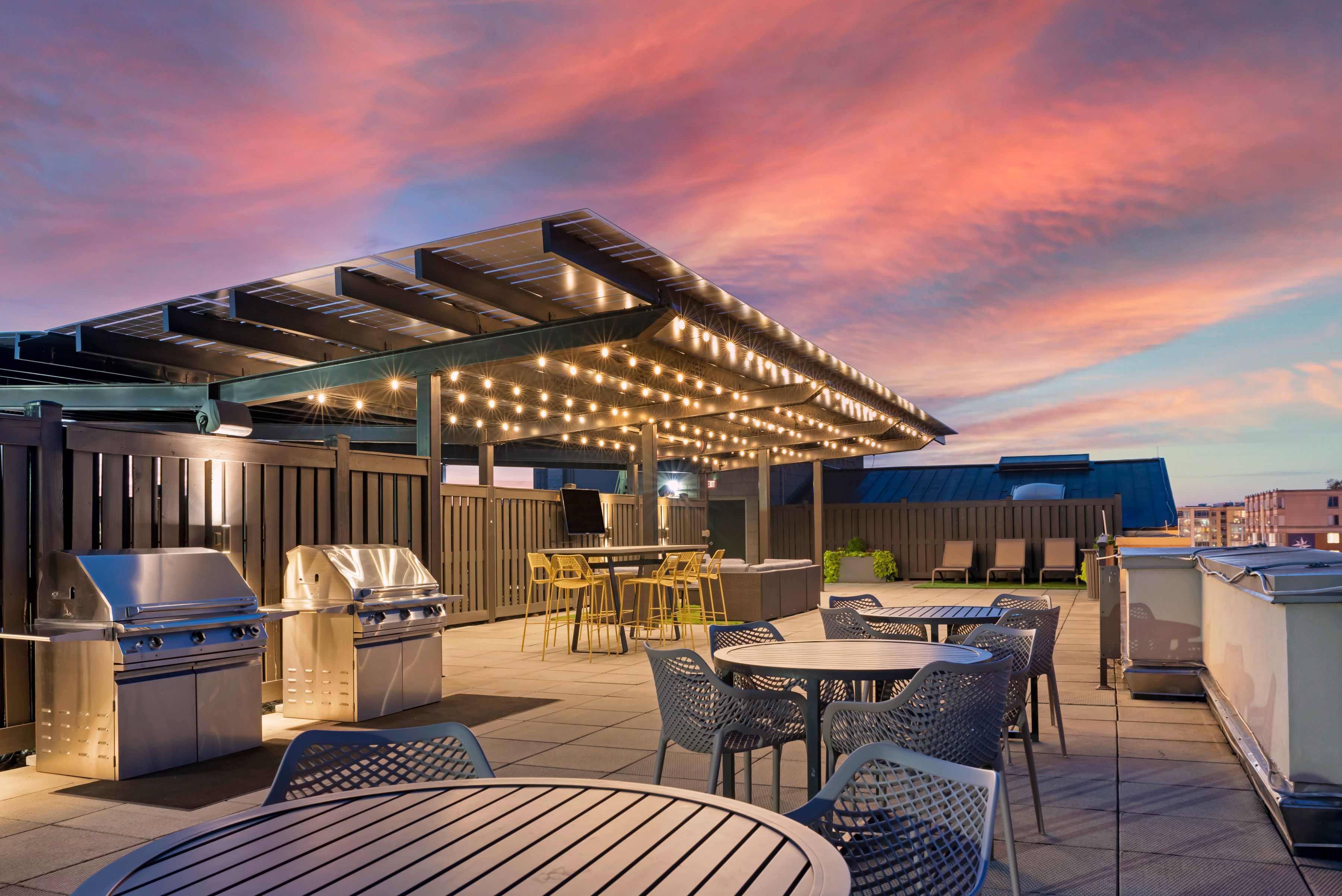 Photo of rooftop terrace