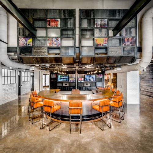 Photo of clubhouse bar