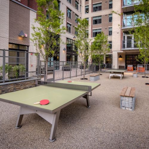 Photo of ping pong table