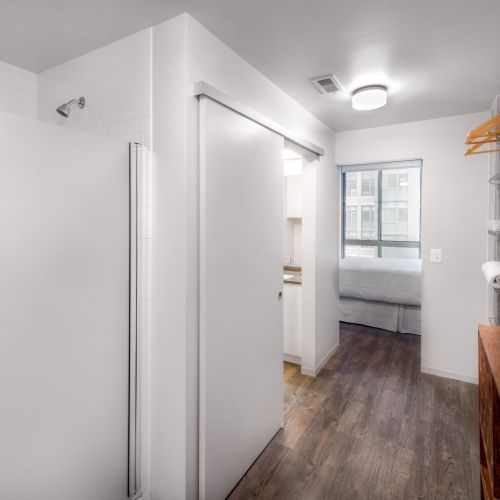 Photo of walk in closet