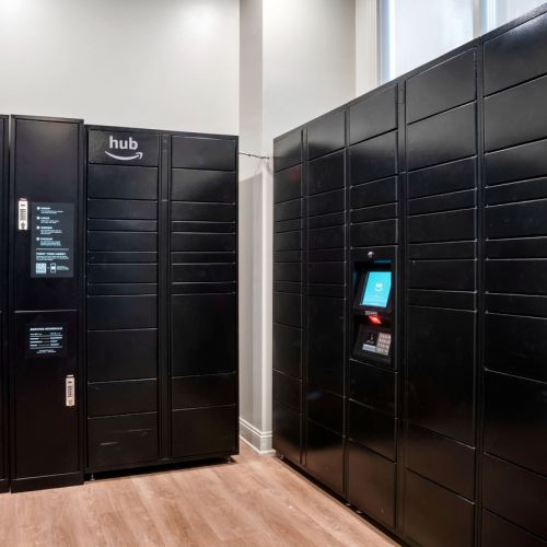 Photo of package locker