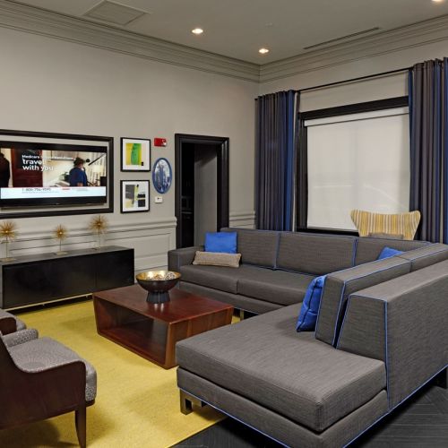 Photo of resident lounge