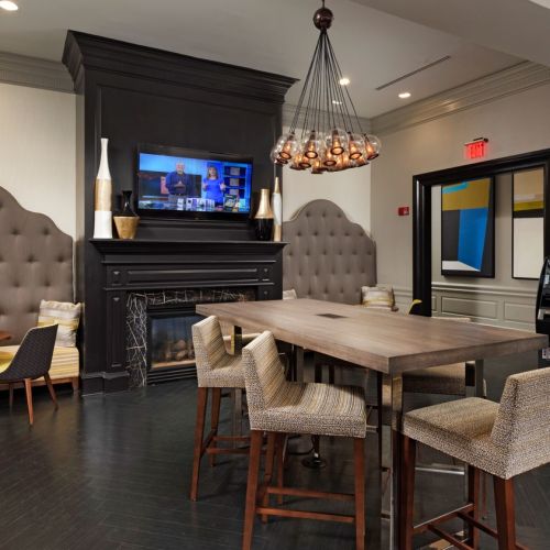 Photo of resident lounge