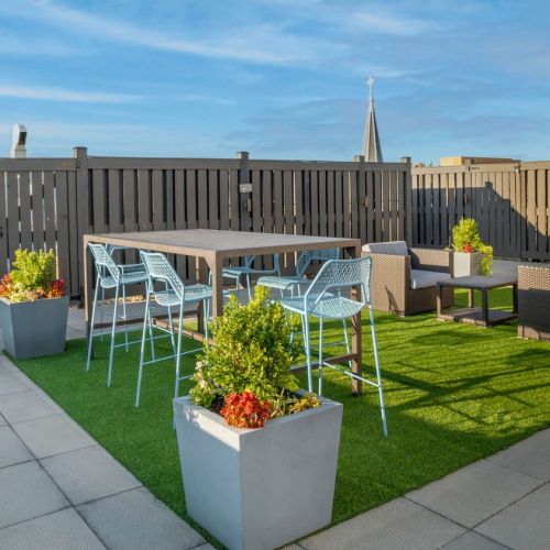 Photo of rooftop terrace