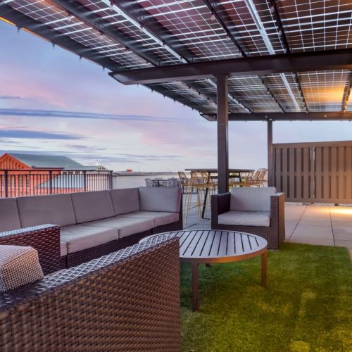 Photo of rooftop terrace