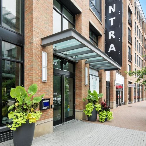 Photo of entrance of building