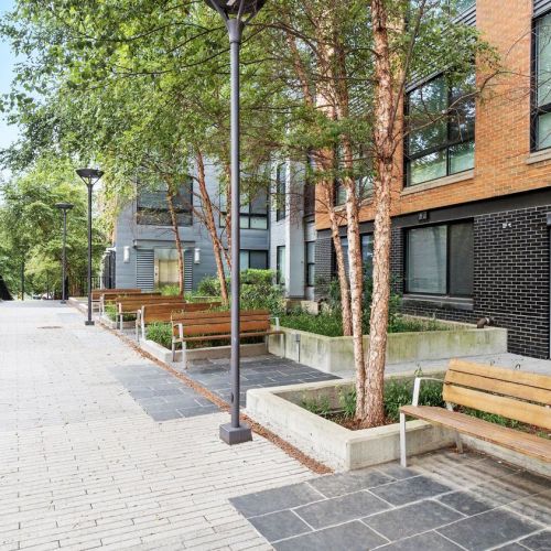 Photo of  Walkway alongside the building