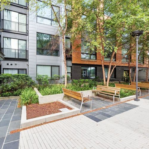 Photo of  Walkway alongside the building