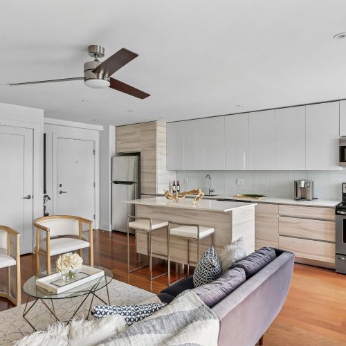 Living Room and Kitchen