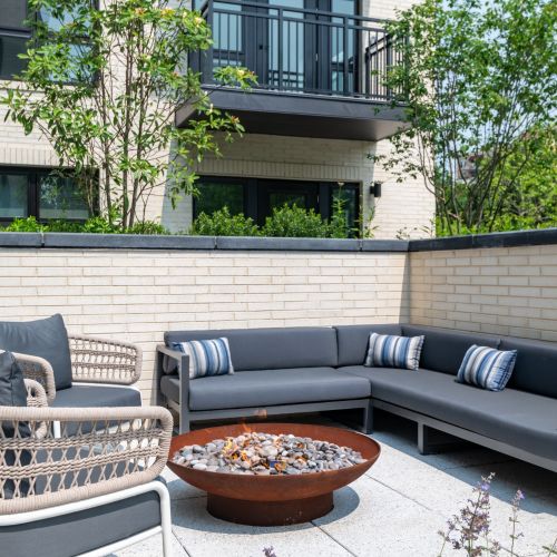 Photo of outdoor seating