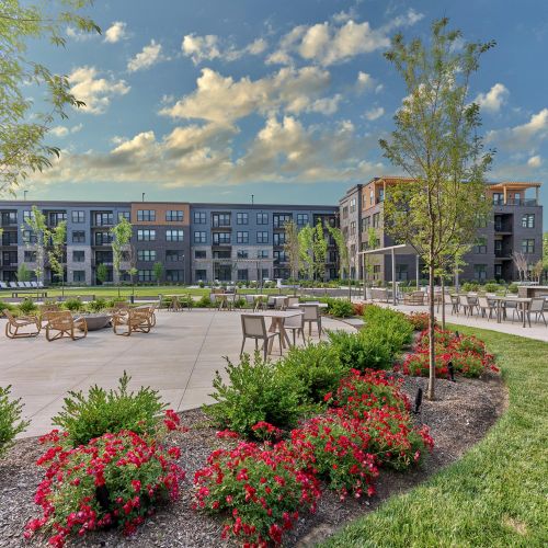 Outdoor dining and grills