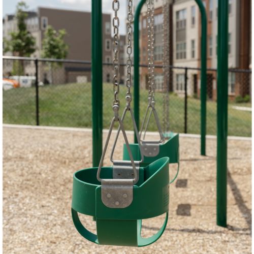 Photo of swings in playground