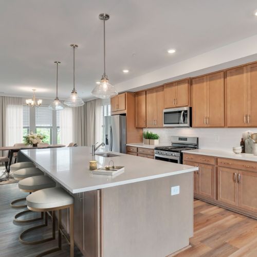 Photo of kitchen dining room