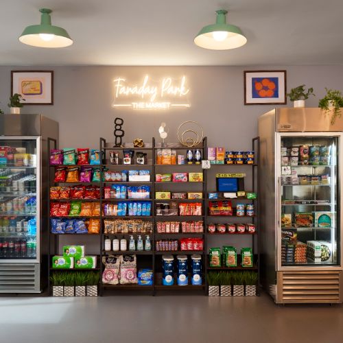 Faraday Market with Snacks