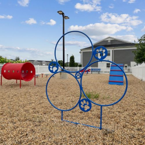 On-site dog park