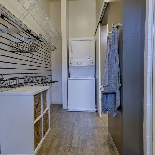 Photo of washer and dryer