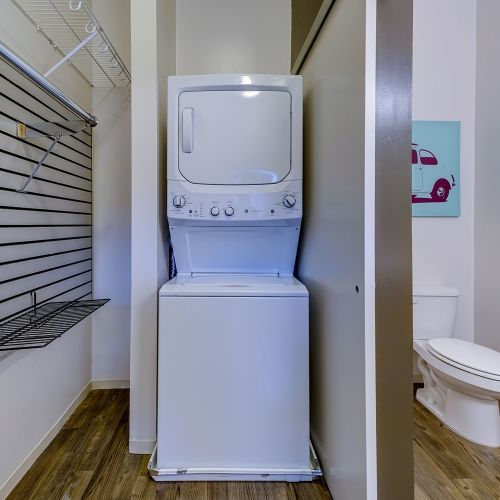 Photo of washer and dryer