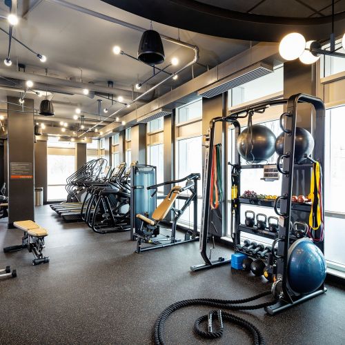 Photo of fitness center