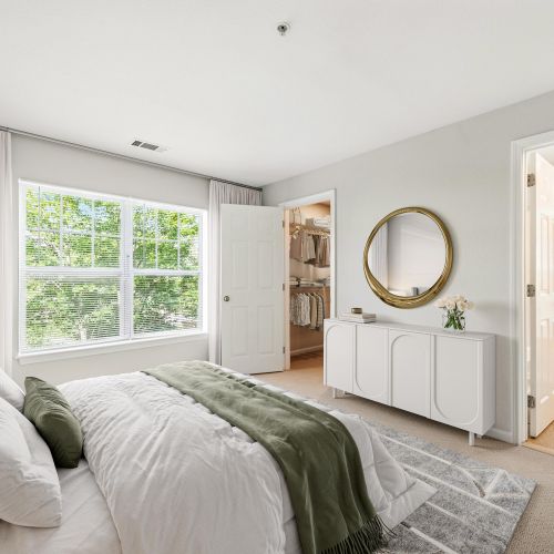 Primary Bedroom with Walk-in Closet