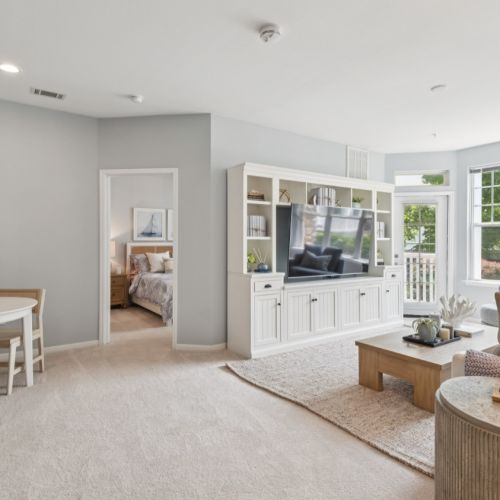 Photo of living and dining room