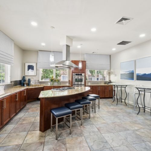 Photo of resident kitchen