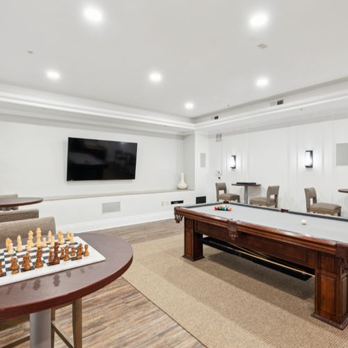 Photo of billards room