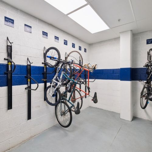 Photo of bike storage
