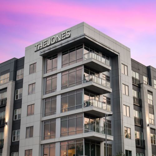 Building Exterior Sunset