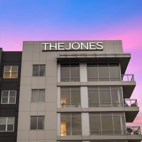 Building Exterior Sunset