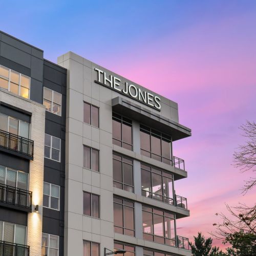 Building Exterior Sunset