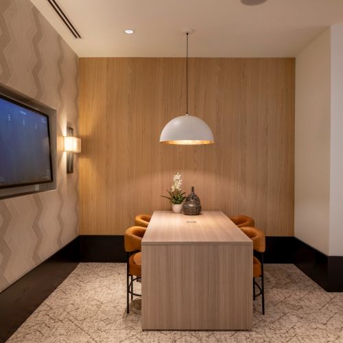 Photo of lobby seating