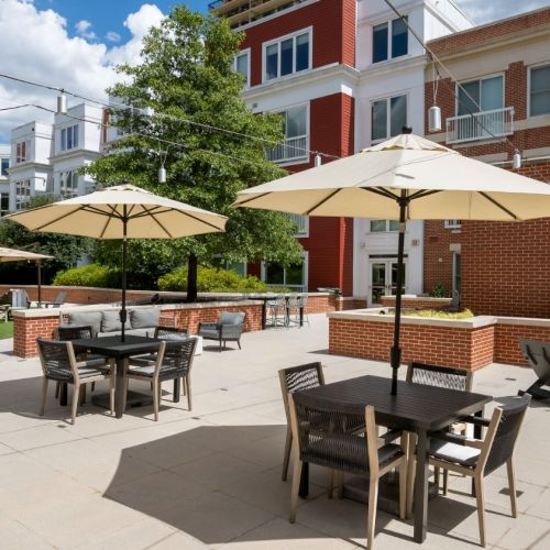 Photo of grill seating